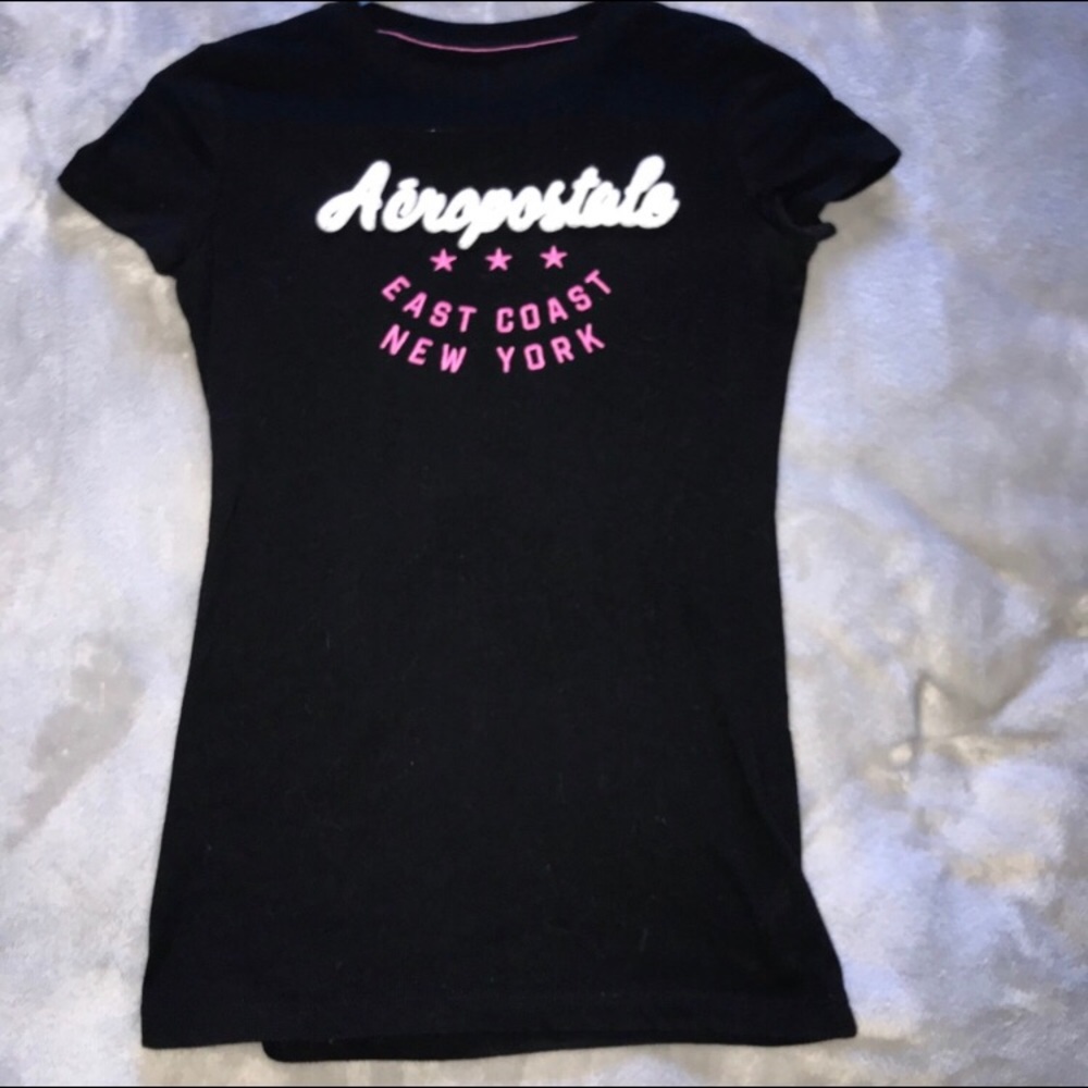 Aeropostale East Coast New York Black Tee